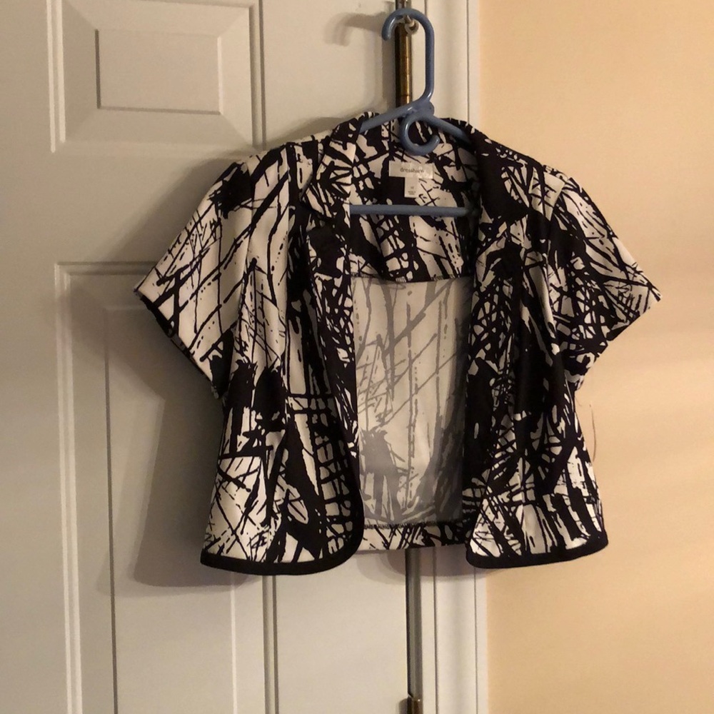 Jacket, short with short sleeves
